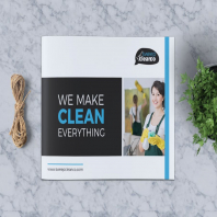 Cleaning Service Company Brochure A5