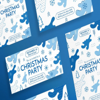 Christmas Party Flyer and Poster Template