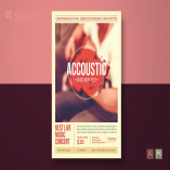 Accoustic Music Flyer