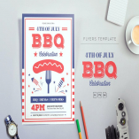 4th of July BBQ Flyers