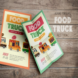 Food Truck Festival 2018 Flyers