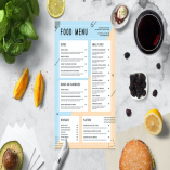 Summer Food Menu