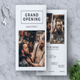 Barbershop Grand Opening Flyer Template