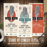 Stand Up Comedy Flyer