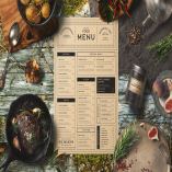 Vintage Food Menu