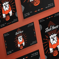 Steak House Flyer and Poster Template