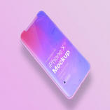 iPhone XS app mobile Mock-Up