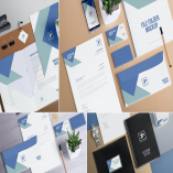 4 Stationery Mockup Scenes