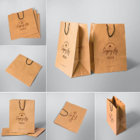 6 Appealing Shopping Bag Mockups