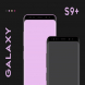 Samsung Galaxy S9 Plus vector mockup