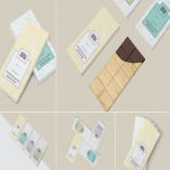 5 Cool Chocolate Bar Mockups