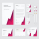 Branding Identity - Material Triangle for Psd