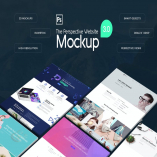 The Pespective Website Mockup 3.0