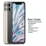 Phone 11 Pro Layered PSD Face and Back Mock-ups