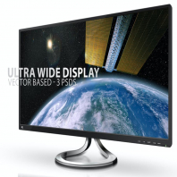 Ultra Wide Display Mock-Ups