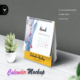 Calendar Mockup Template