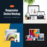 Responsive Device Mockup Vol 1.0