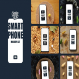 PSD Android Phone Mockup Scenes