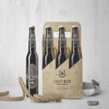 Beer Bottles Mockup