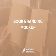 Book Branding Mockup