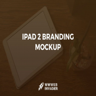 iPad 2 Branding Mockup