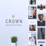 CROWN Fashion Instagram & Facebook Post