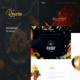 Rozario - Restaurant PSD Template