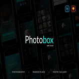 Photobox Photography App UI KIT