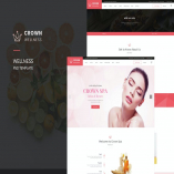 Crown Wellness : Spa PSD Template