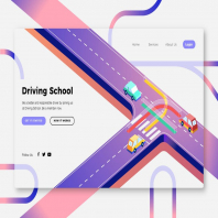 Driving School - Banner Page
