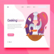 Cooking Space - Landing Page