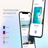 Travel & Booking Mobile App Template UI Kit