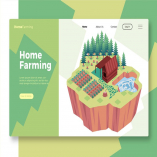 Home Farming - Banner & Landing Page