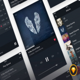 Music Player UI Kit