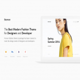 Forever Fashion Theme UX / UI