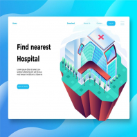 Hospital - Banner & Landing Page