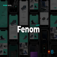 Fenom Creative Shopping App UI Kit