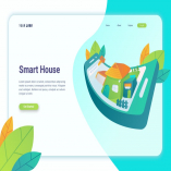 Smart House - Landing Page