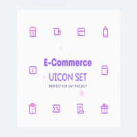 UICON E-Commerce Online Shop Icons 