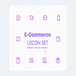 UICON E-Commerce Online Shop Icons 