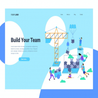Team Building - Landing Page