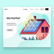 Solar Panel Roof - Banner & Landing Page
