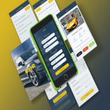 CarR - Car Rental Sketch Mobile UI Kit