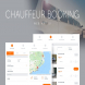 Chauffeur Booking System Web App UI