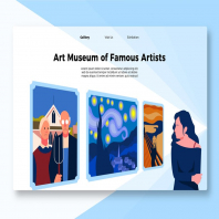 Most Famous Painting - Banner & Landing Page