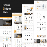 Lisk - Furniture eCommerce Sketch Template