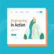 Engineering in Action Landing Page Illustration