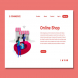 Online Shopping - Web Header
