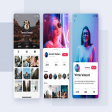 3 Stunning screens for User Profile (SKETCH)