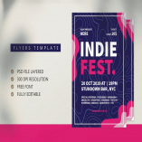 Indie Fest Flyer Template